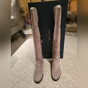 Cole Haan Over the Knee Suede Boots